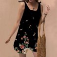 thumbnail image 4 of Mameluco de bolsillo con estampado informal para mujer Mono corto sin mangas con vendaje Mono Fridja  fhjkhfk460414, 4 of 7