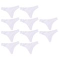 thumbnail image 2 of Tangas femeninas Calzoncillos Bragas de mujer Lencería Ropa interior sin costuras Chicas de bajo XL blanco Yuyangstore bragas de mujer, 2 of 4