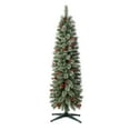 thumbnail image 6 of Home Heritage Stanley 5' Pre-Lit Artificial Christmas Tree, Pine Cones & Berries, 6 of 9