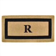thumbnail image 1 of Nedia Home 02179R Single Picture - Black Frame 36 x 72 In. Heavy Duty Coir Doormat - Monogrammed R, 1 of 1