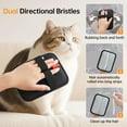 thumbnail image 4 of 2 Pcs Static Pet Hair Removal Gloves, Reusable Electrostatic Pet Cat Dog Hair Remover Grooming Gloves Brush Tool for Couch, Furniture, Carpet, Car Seat, 4 of 6