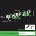 thumbnail image 2 of Broom Mount Hanger Stainless Steel Laundry Room Sturdy, 2 of 9