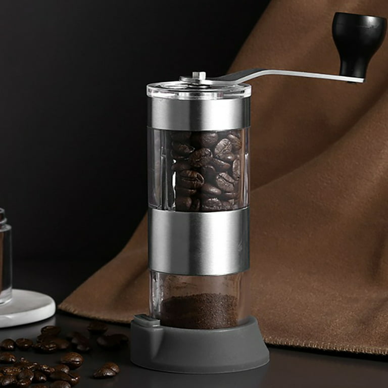 Travelwant Manual Coffee Bean Grinder with Adjustable Settings Patented  Conical Burr Grinder for Coffee Beans Stainless Steel Burr Coffee Grinder 