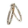 thumbnail image 1 of Wartleves Pendientes redondos con tachuelas y temperamento brillante, 1 of 7