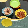 thumbnail image 4 of Decodeary Snack Tray Candy Plate Fruit Basket Lifelike Compact Size Space Saving Multifunctional Party Accessory Decoration Yellow 1Set, 4 of 6