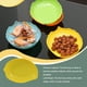 thumbnail image 2 of Bearachild Bandeja para aperitivos, para dulces, cesta de frutas, mano de obra fina, tamaño compacto, accesorio multifuncional para fiestas, Cocina y Comedor Amarillo, 2 of 6
