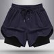 thumbnail image 3 of Pantalones Cortos de Gimnasio para Hombres con Bolsillos de Secado Rápido Pantalones Cortos Deportivos de Malla Transpirable, Pantalones Cortos de Carrera para Hombres para Entrenamiento Muscular Y P, 3 of 8