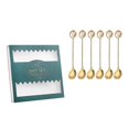 thumbnail image 3 of 6pcs Stainless Steel Heart Pendant Spoons for Coffee, Ice Cream Mixing – Dishwasher Safe, Perfect for Parties, Family & Friends Gatherings, 3 of 3