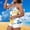 A16_Trendy White, variant on Floral Print Tankini Swimsuits for Women Plus Size 2 Piece Tummy Control Bathing Suits Oversize Modest Swimwear Loose Fit Swimwear with Boyshorts