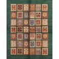 thumbnail image 1 of Ahgly Company Indoor Rectangle Abstract Bakers Brown Abstract Area Rugs, 3' x 5', 1 of 6