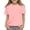 Pink, variant on T Shirts for Girls Purple Girls Short Sleeve Tops Trendy Summer Clothes Girls T Shirts 6-7 Years