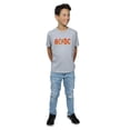 thumbnail image 2 of AC/DC T-Shirt pour Garçons en Coton Usé avec Logo, 2 of 5