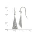 thumbnail image 4 of Boucles d'Oreilles Pendantes Triangle en Argent Sterling, 4 of 4