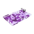 thumbnail image 2 of Toal de camufje, toals gofres de microfibra premium de , púrpura Violeta shamjiam toallas de golf, 2 of 6