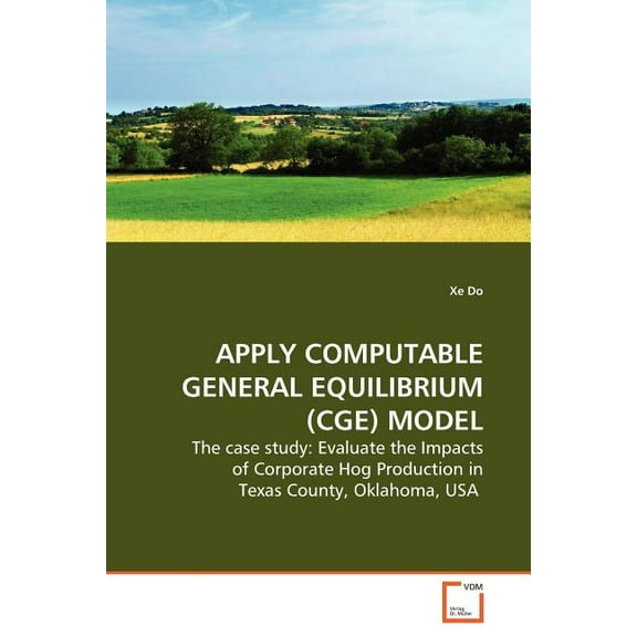 Apply Computable General Equilibrium (Cge) Model (Paperback)