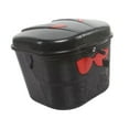 thumbnail image 5 of Vsenkes Electric Bike Basket Front Mounted with Lock Cargo Rack for Shopping Black Red, 5 of 9