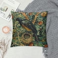 thumbnail image 2 of Orinice  William Forest Raven On Acanthus Leaves Blue Green Floral 12 Morris Throw Pillow Covers  Aesthetic Pillow Decorative Pillowcase Home Decor Living Room Cushion Case Bed Sofa Couch, 2 of 5