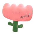 thumbnail image 2 of Almohada decorativa Perfecl forma de flor 60cm Rosa Rojo, 2 of 8