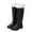 Black, variant on Rain Boots Women Waterproof Non- Casual Shoes Long Rain Boots Wide Calf For Gardening Outdoor Work And Everyday Wear Rain Boots Red