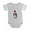 Heather Gray, variant on CafePress - Christmas Beagle - Cute Infant Baby Football Bodysuit