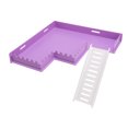 thumbnail image 4 of Durable Hamster Platform With Ladder, Multipurpose Standing Platform For Mouse Guinea Pig Chinchilla, Space Saving, 4 of 8