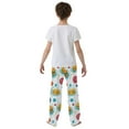 thumbnail image 5 of FORMRS Kids Pajama Pants with Pockets Size 6-8Y Boys Lounge Sleep Bottoms, Bubbles Hamburger, 5 of 8