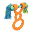 thumbnail image 1 of Dog Rubber Ring Toy,Dog Rubber Ring Rope Dog Ring Chew Toy Dog Ring Rope Toy Reliable and Durable, 1 of 14
