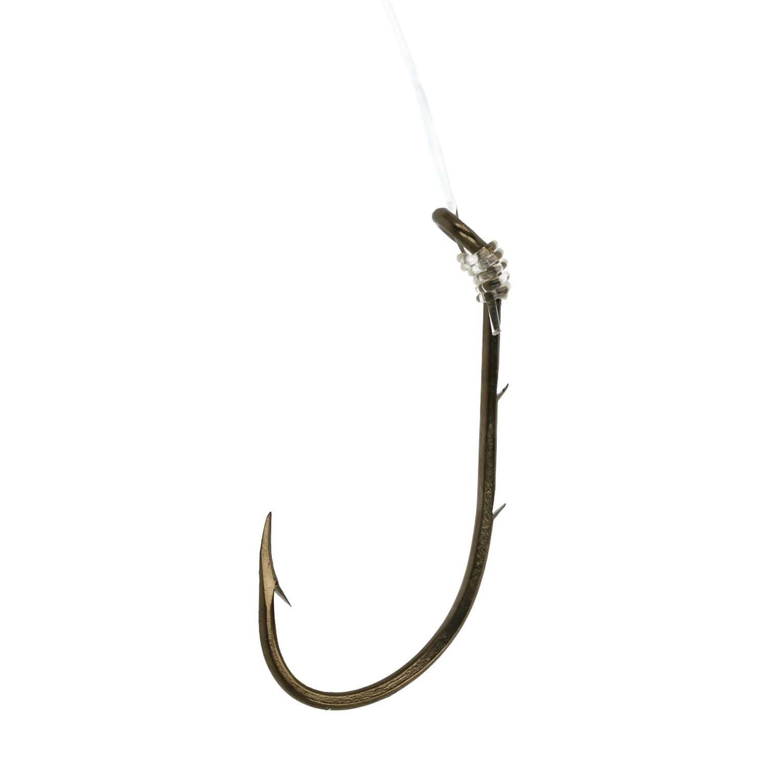 (2 pack) Eagle Claw 139H-12 Baitholder Snell Bronze, Size 12 Hook