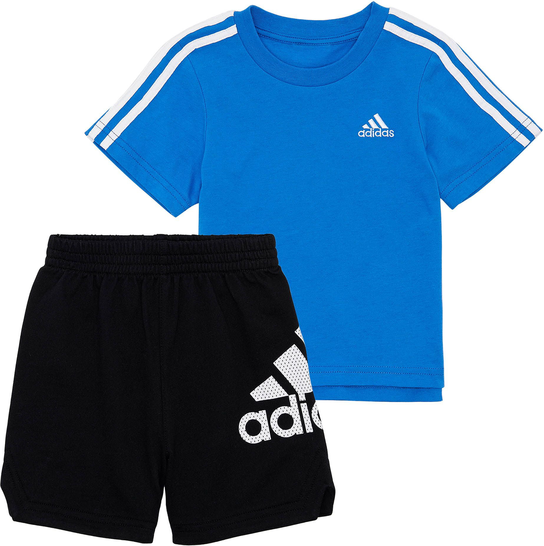 adidas Little Boys' Sport T-Shirt and Short Set - Walmart.com - Walmart.com
