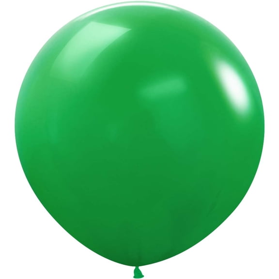 24 inch Sempertex Deluxe Shamrock Green Latex Balloons (10 Pack) - Party Supplies Decorations