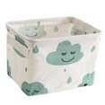 thumbnail image 1 of Laundry Bag Waterproof Clothes Organizer Box Cloth Cargo Holder bag multi-purpose organizer box Portable Multi-Purpose Storage Box, Green Cloud, 1 of 6