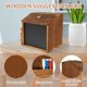 thumbnail image 5 of Buzón de sugerencias de madera FUYGRCJ con ranura y cerradura, para encimera o pared, con pizarra, caja de donaciones vintage, caja multifuncional para comentarios y sugerencias., 5 of 8