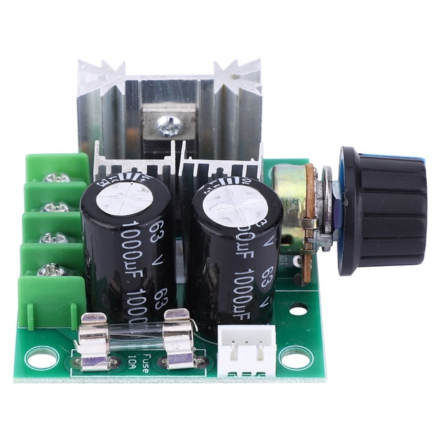 10A DC 12V 24V 36V 40V PWM DC Controlador de velocidad del motor Interruptor del módulo del gobernador, alta eficiencia