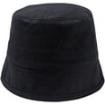 thumbnail image 2 of LinYooLi Bucket Hat for Women Spring Summer Suede Irregular Flat Top Bucket Cap Solid Color Fisherman Hats Outdoor Travel, 2 of 8