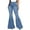 Blue, variant on Luxur Women's High Waist Skinny Jeans with Pocket, Solid Pink, L