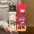 thumbnail image 1 of Taza Termo de dibujos animados Crayon Shin-chan, nueva taza de acero inoxidable de gran capacidad, bonita taza de agua portátil para estudiantes, 1 of 4