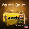 thumbnail image 3 of Duraflame 4.5 lb Firelogs, Indoor & Outdoor Fire Pit & Fireplace Logs, 3 Hour Burn, 6 Pack, 3 of 9