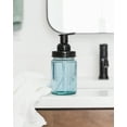thumbnail image 4 of Jarmazing Products Vintage Blue Glass Mason Jar Foaming Dispenser – Two-Pack, 4 of 4
