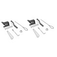 thumbnail image 1 of For 2pcs Door Latch With Spring Puller Fence Door Lock Fence, 1 of 3