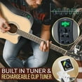 thumbnail image 5 of Pyle Electric Acoustic Cutaway Full Scale Spruce Wood Guitar Kit w/ Amp, 5 of 7