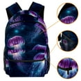 thumbnail image 3 of Lightweight Backpack Colorful Jellyfish School Bag Travel Laptop Daypack for Men Women Casual Rucksack, 3 of 6