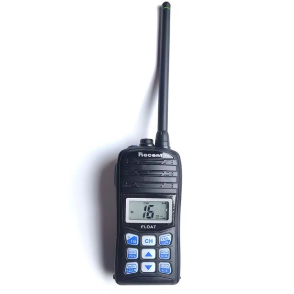 Recent RS-35M Radio Marino Portátil VHF RS-35M Novedad, Transceptor Marino Recargable con Impermeabilidad IPX7, 156.000-161.450 MHz