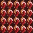 thumbnail image 1 of Ahgly Company Machine Washable Indoor Square Transitional Chestnut Red Area Rugs, 6' Square, 1 of 7
