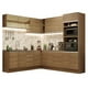 thumbnail image 1 of Cocina Integral de Esquina 459cm Glamy Madesa 01 Marrón, 1 of 5