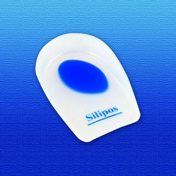 Silipos Wonder Spur Soft, Absorbs Shock, Cushions and Protects, Never Flattens, Small Size, Blue