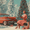 Retro Christmas, variant on Retro Christmas Scene Canvas Print, Wall Art for Living Room, Bedroom, Kitchen, Dining Room, Office, Den, Foyer, Hallway