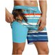 thumbnail image 1 of Mens Pantalones Cortos de Cintura Elástica con Bolsillos Pantalones de Baño de Secado Rápido Pantalones de Playa de Bolsillo Múltiple, 1 of 5