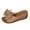 Khaki, variant on Women's Bow Knot Flat Sandals Open Toe Slip On Slide Slipper Single Band Flats Sandals for Women Womens Arch Support Slip On Sandals Summer Dressy Wedge Platform Sandal Casual Open Toe Shoes