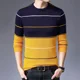 thumbnail image 2 of Suéteres de punto para hombre, jersey de cuello redondo para hombre, jersey de cuello redondo, estilo coreano, informal, Harajuku, diseñador, moda estética, 2 of 4