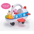 thumbnail image 5 of Peppa Pig's Clever Plane Lights Sounds Miss Rabbit Toy Interactive WOW! Stuff, 5 of 7